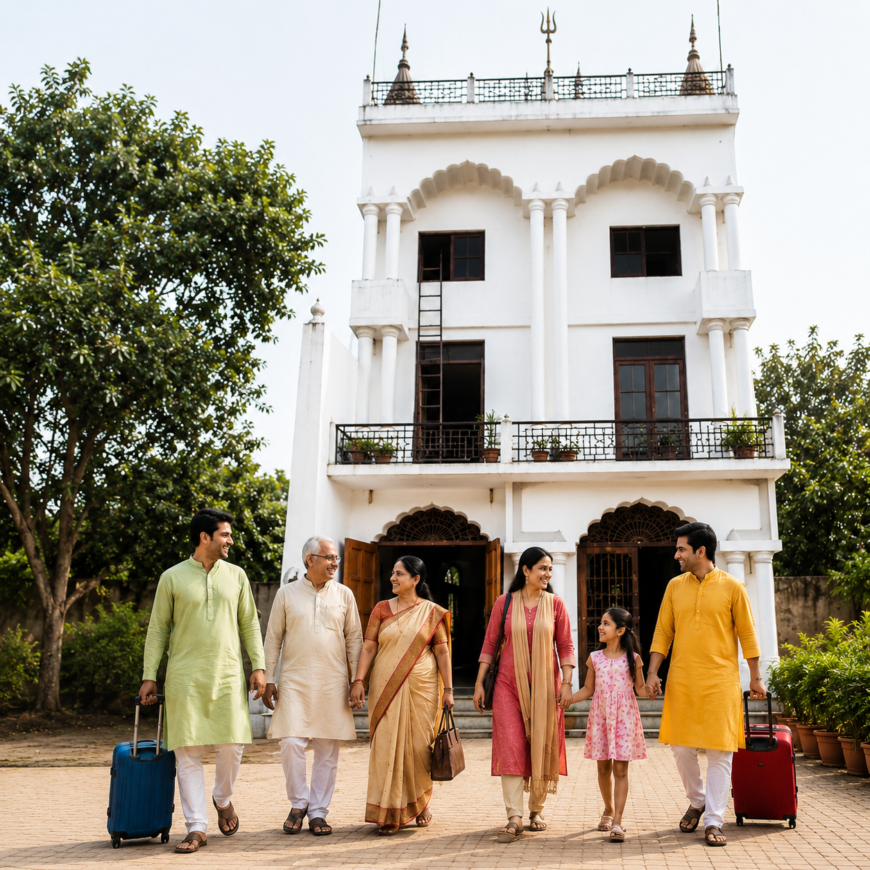 पारिवारिक एवं समूह आवास